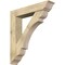 Ekena Millwork Olympic Traditional Rough Sawn Bracket w/ Offset Brace, Douglas Fir, 8"W x 40"D x 44"H BKT0806X40X44OLY01RDF - alternate 1